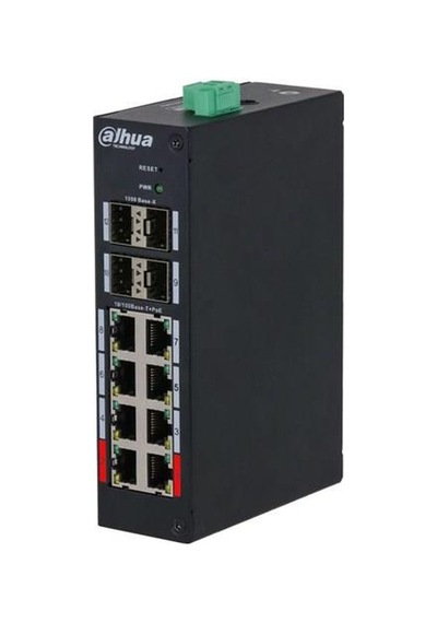 Dahua 8port Hs4412-8et-120 10/100 1-fsp Endüstriyel 120w Poe Switch