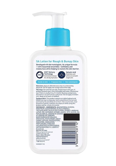 CeraVe SA Kaba ve Engebeli Ciltler İçin Nemlendirici Losyon 237ML