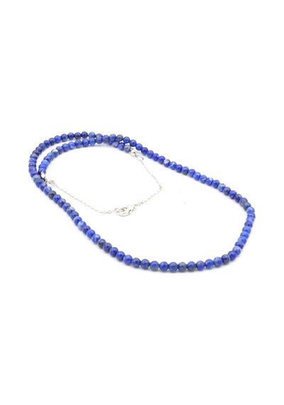 Hakiki Doğal Lapis Lazuli Taşı Kolye 1.Kalite Pembe