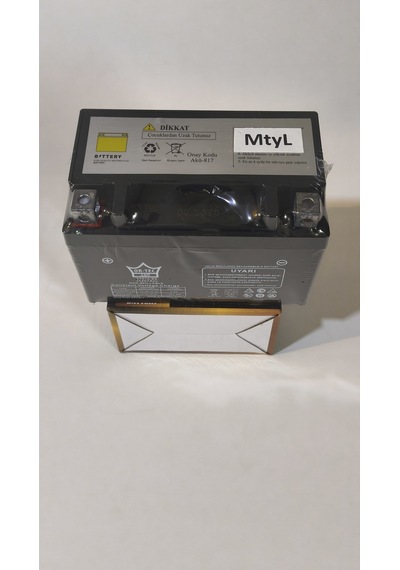 Rmg Verona 125 Uyumlu Kaliteli Hazır Şarjlı Akü 12 V 7 Ah