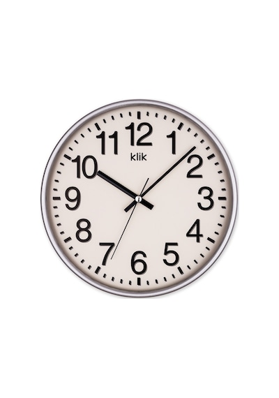Venüs Gümüş Minimalist Duvar Saati Gümüş