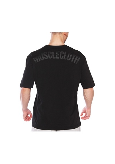 Musclecloth Washed Oversize T-Shirt Siyah