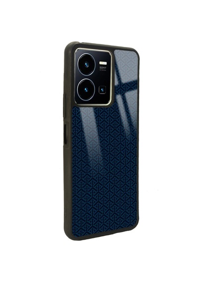 Vivo Y35 Laci Motif Tasarımlı Glossy Telefon Kılıfı Çok Renkli