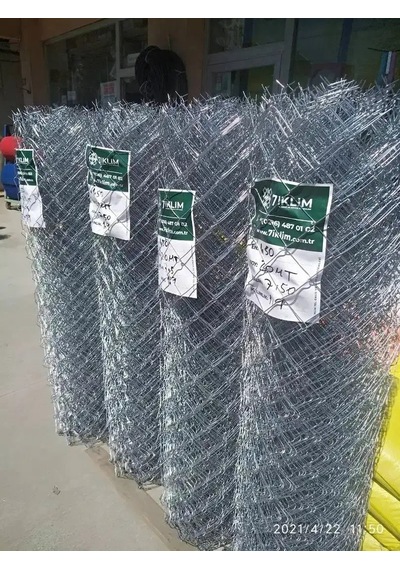 1,5x20 Metre Galvaniz Tel Örgülü Bahçe Çiti Bahçe Teli