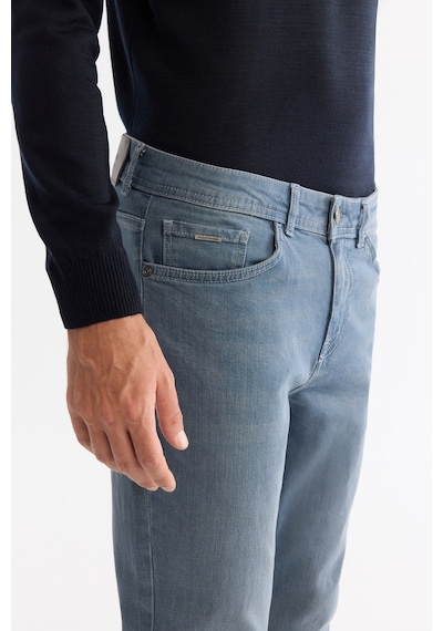 Avva Erkek Mavi Klasik Bel Eskitme Yıkamalı Elastan Berlin Slim Fit Jean Pantolon A42y3505