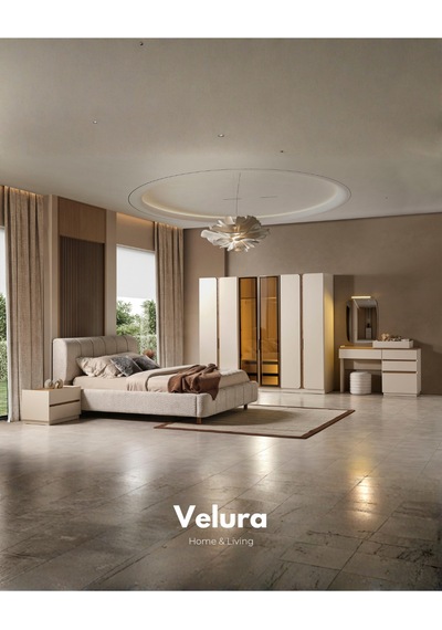 Aura 6 Kapaklı Gardırop Kırık Beyaz