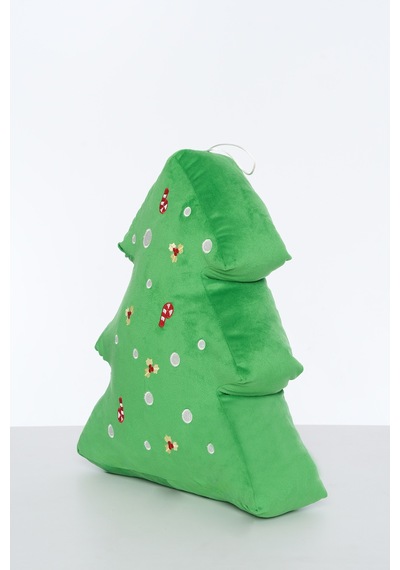 Peluş Christmas Ağaç 45 Cm Yastık Oyuncak Yeşil
