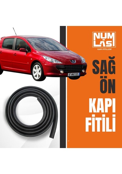 Peugeot 307 Sağ Ön Kapı Fitili-a Kalite-numlas-nm3569