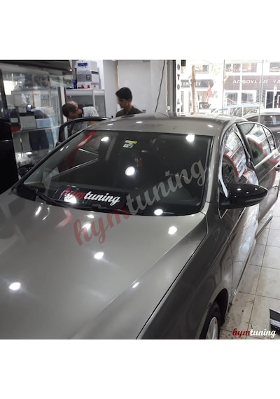 Volkswagen Passat B7 Yarasa Ayna Kapağı - Parlak Siyah