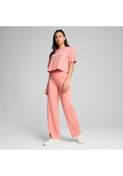 Puma Essentials Kadın Pembe Tişört 684972-18 Pembe