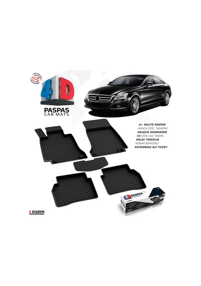 Mercedes Cls C218 4d Havuzlu Paspas 2010-2018 A+kalite