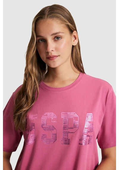 U.s. Polo Assn. Kadın Fuşya Tişört Basic 50321690-vr023 Fusya U.s. Polo Assn. Kadın Fuşya Tişört Basic 50321690-vr023 Fusya