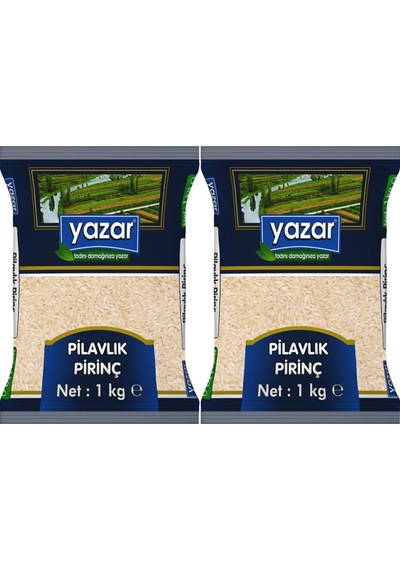 Yazar Pilavlık Pirinç 2 x 1 KG