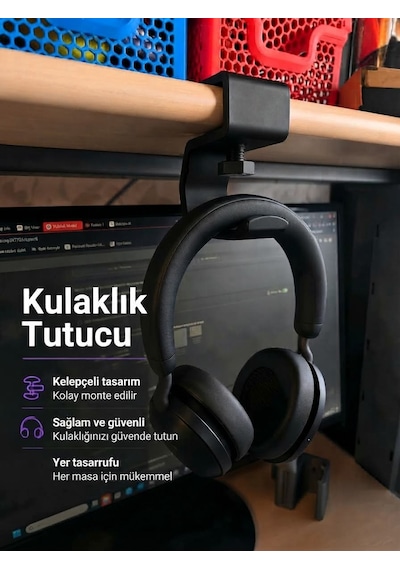 Ayarlı Kulaklık Tutucu