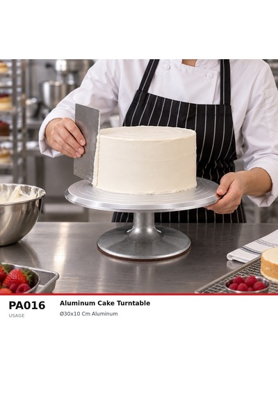 Fida Alüminyum Pasta Sıvama Standı Gümüş