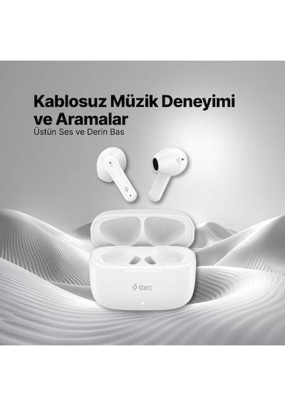 Ttec AirBeat 2KM176 Vibe Gerçek Kablosuz TWS Bluetooth Kulaklık