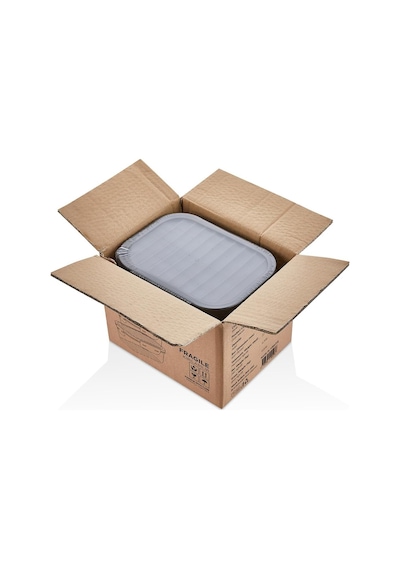 6'lı Sızdırmaz Saklama Kabı Seti, Kilitli Kapaklı, Plastik, 1700ml/1000ml/500ml, Erzak Ve Yemek Şeffaf / Siyah