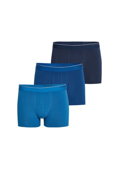 Blackspade Orta Boy Erkek Boxer 3'lü Paket Yumuşak Kumaşlı Tender Cotton Laci+mavi+denim