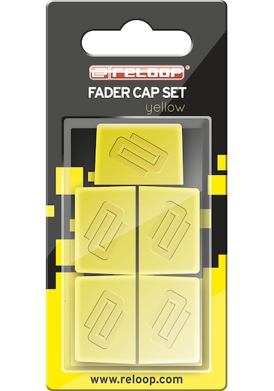 Reloop Fader Cap Set Yellow Set Of 5 Neon Renkli Dj Fader Cap