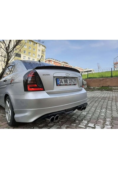 Accent Era Arka Ek Abs Plastik Boyasız Tam Uyumlu