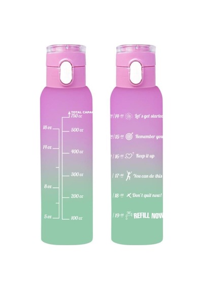 Herevin 161407-844 Askılı Desenli Opak Desenli Matara 750 Ml Mor