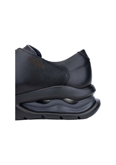 Callaghan Erkek Hakiki Deri Siyah/gri Sneakers & Spor Ayakkabı 618 45414 Erk Ayk Sk22/23 Hudson/negro Siyah
