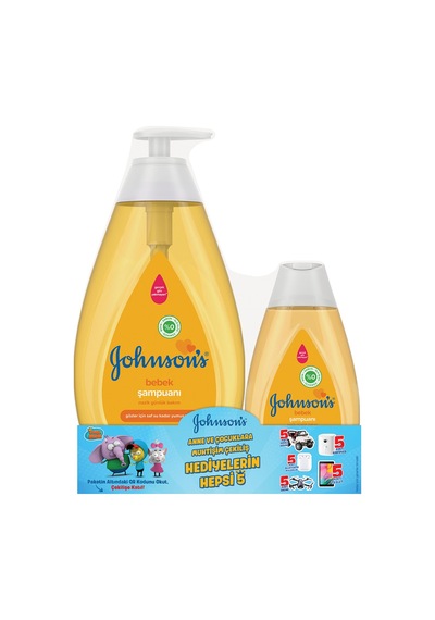 Johnson S Baby Şampuan 750 Ml + 200 Ml Avantaj Paketi - 4 Adet Tarı