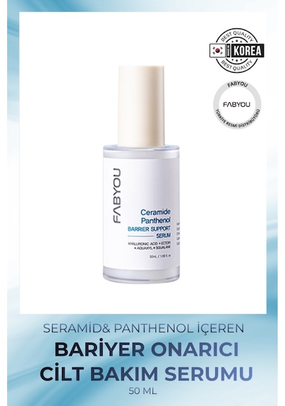 Seramid Ve Panthenol İçeren Bariyer Yüz Serumu