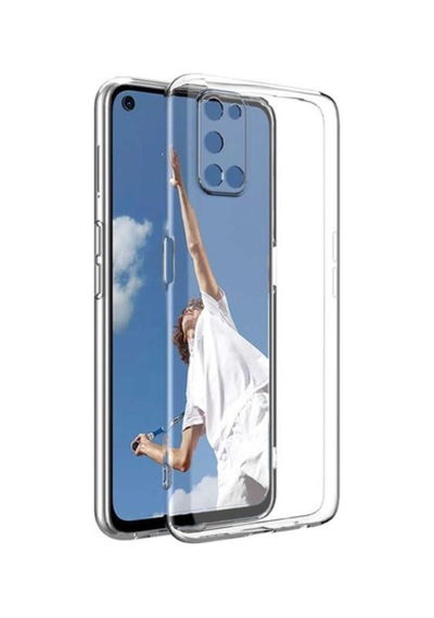 Oppo A52 Kilif Kamera Korumali Süper Silikon-Seffaf 557782402