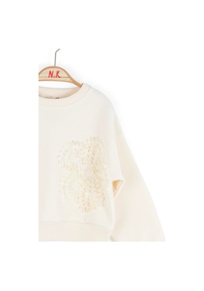 Kız Çocuk Gorgeous Sweat Nk-39610 KREM