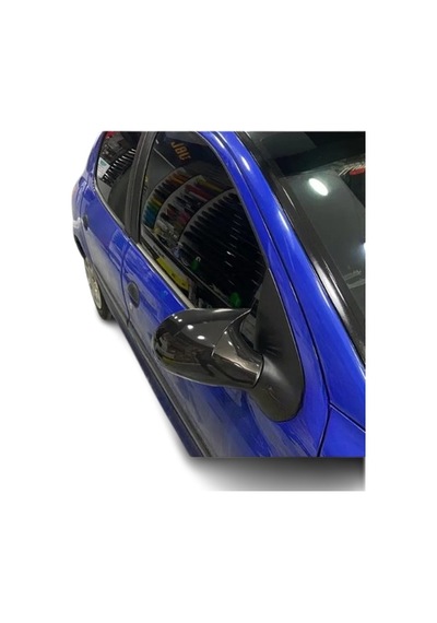Cıtroen C2 Yarasa Ayna Kapağı Batman Parlak Siyah Piano Black