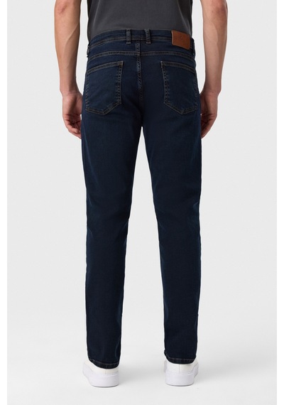 Backandbond Regular Fit Koyu Lacivert Denim Çok Renkli