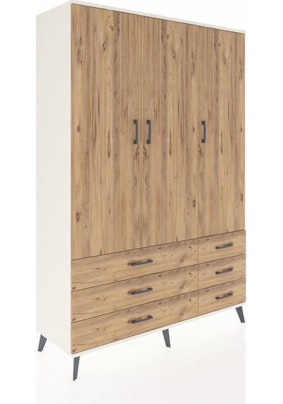 Hyperion Dolap 5 Raflı 6 Çekmeceli Tek Askılı 132x44x195 Aytaşı-çam/çam Atlas Çam/atlas Çam Hyperion Dolap 5 Raflı 6 Çekmeceli Tek Askılı 132x44x195 Aytaşı-çam/çam Atlas Çam/atlas Çam