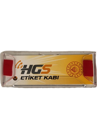 Hgs Etiket Kabı 2 Adet / Daply56