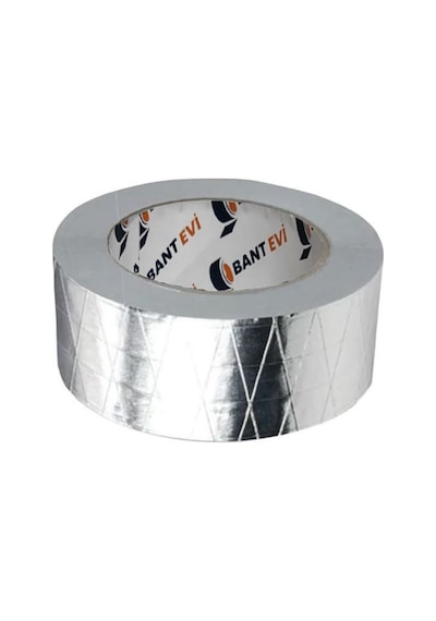 Bantevi Takviyeli Alüminyum Folyo Bant 10 CM x 25 M 4 Adet