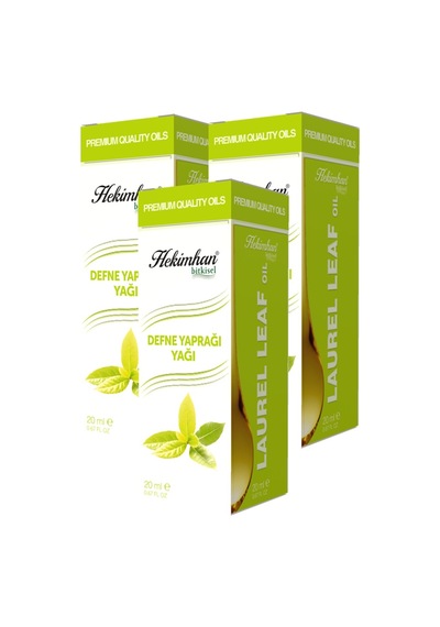Hekimhan Bitkisel Defne Yaprağı Yağı 3 x 20 ML