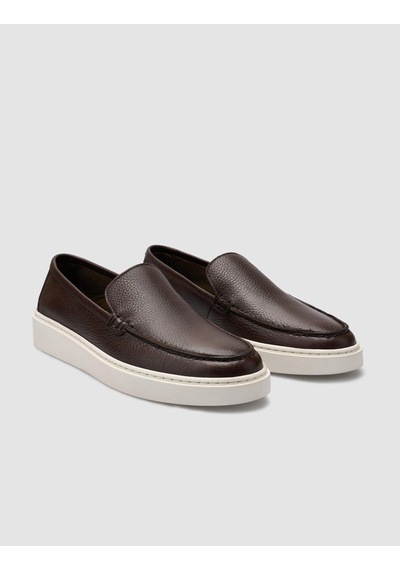 Cabani Seramo %100 Hakiki Deri Kahverengi Erkek Loafer