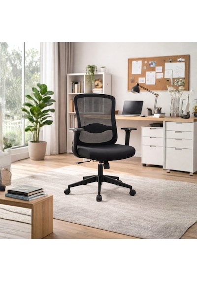 Ready Ergonomik Çalışma Koltuğu File/siyah 64x99-109x66 Cm