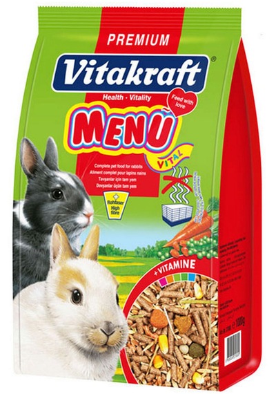 Vıtakraft - 89 - Menu Tavşan Yemı 1000 Gr X - Kmrsfres - 1 Adet