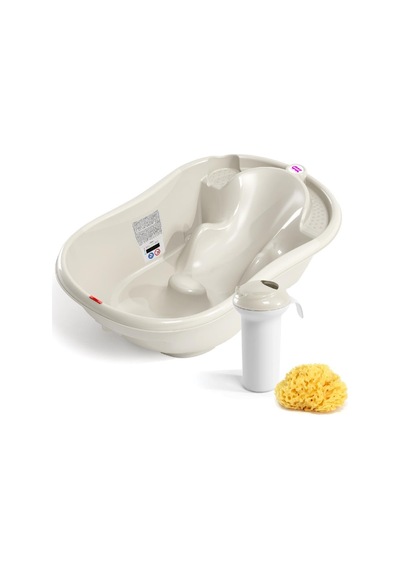 Okbaby Onda Bebek Banyo Seti 3 Parça Kırık Beyaz