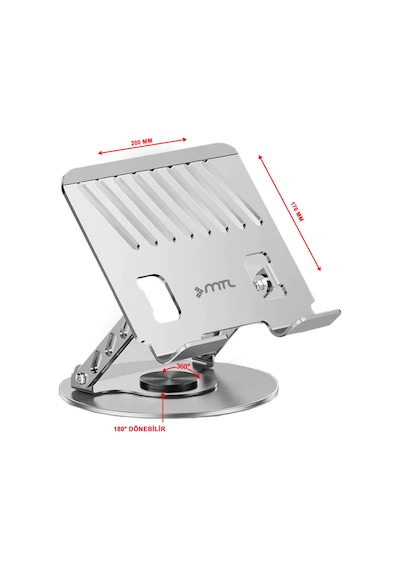 Metal Ayarlanabilir Notebook/macbook/tablet Standı Mt6541