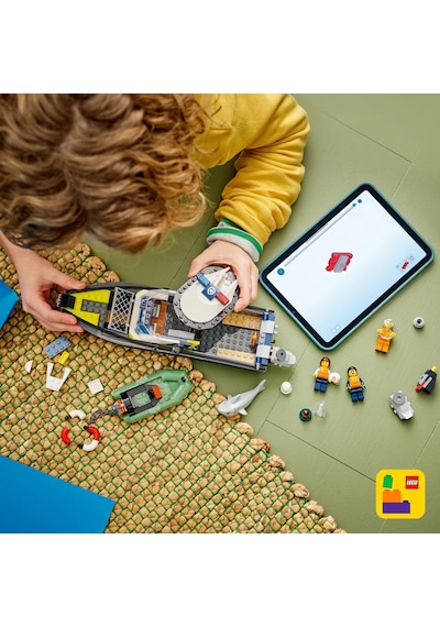LEGO® City Polis Teknesi Takibi 60456 - 6 Yaş ve Üzeri Çocuklar için Yaratıcı Oyuncak Yapım Seti (264 Parça)