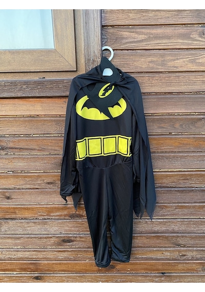 Kids Batman Çocuk Kostüm Siyah