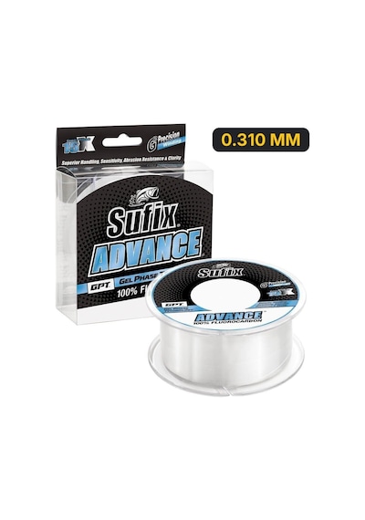 Sufix Advance Fluorocarbon Olta Misinası 91mt 0.310 MM