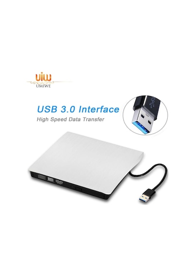 Harici Dvd-Rw Usb 3.0 - Beyaz