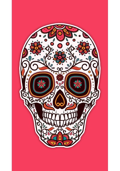 Buff Skull Fest Siyah