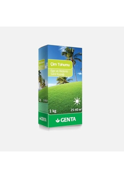 Genta Ege Ve Akdeniz Sahil Kuşağı Çim Tohumu 1 Kg 0.75 LT - 2.5 LT - 12 KG