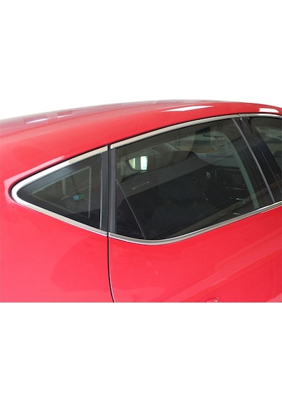 Seat Leon 3 5F Cam Çerçevesi 14 Prç Krom 2013 ve Sonrası