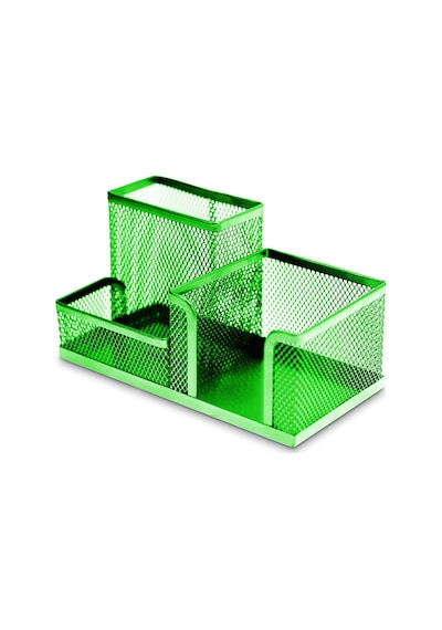 Perfore Desk Organizer, Yeşil Beyaz - Çok Renkli