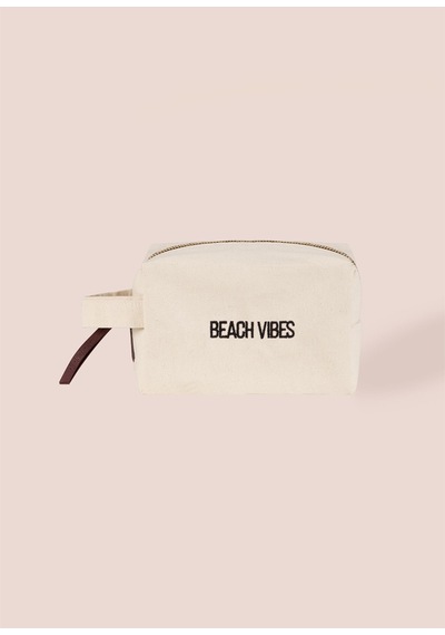 Kynd Beach Vibes Organizer Çanta 19x9x12 Cm Bej